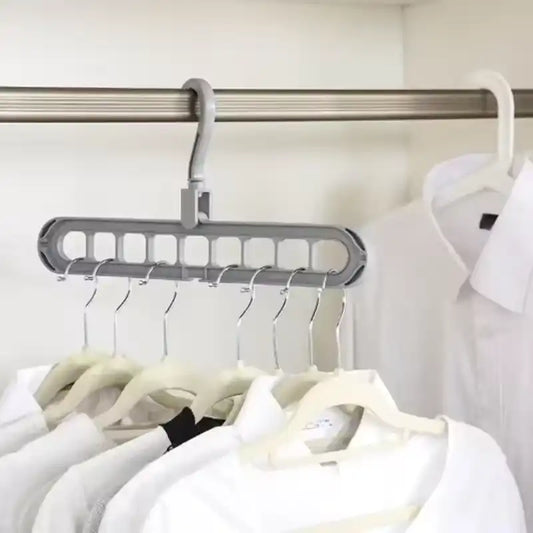 Gancho de Ropa Organizador 9 en 1