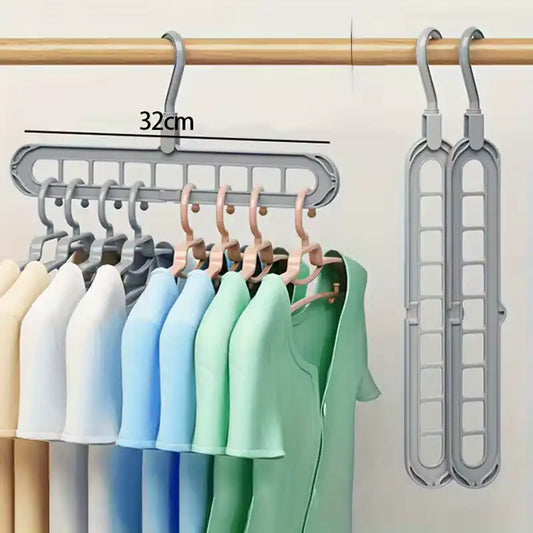 Gancho de Ropa Organizador 9 en 1