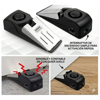 Guardian Wedge: Sistema antirrobo de seguridad para el Hogar o Hotel, 🚨Alarma de 120 dB.