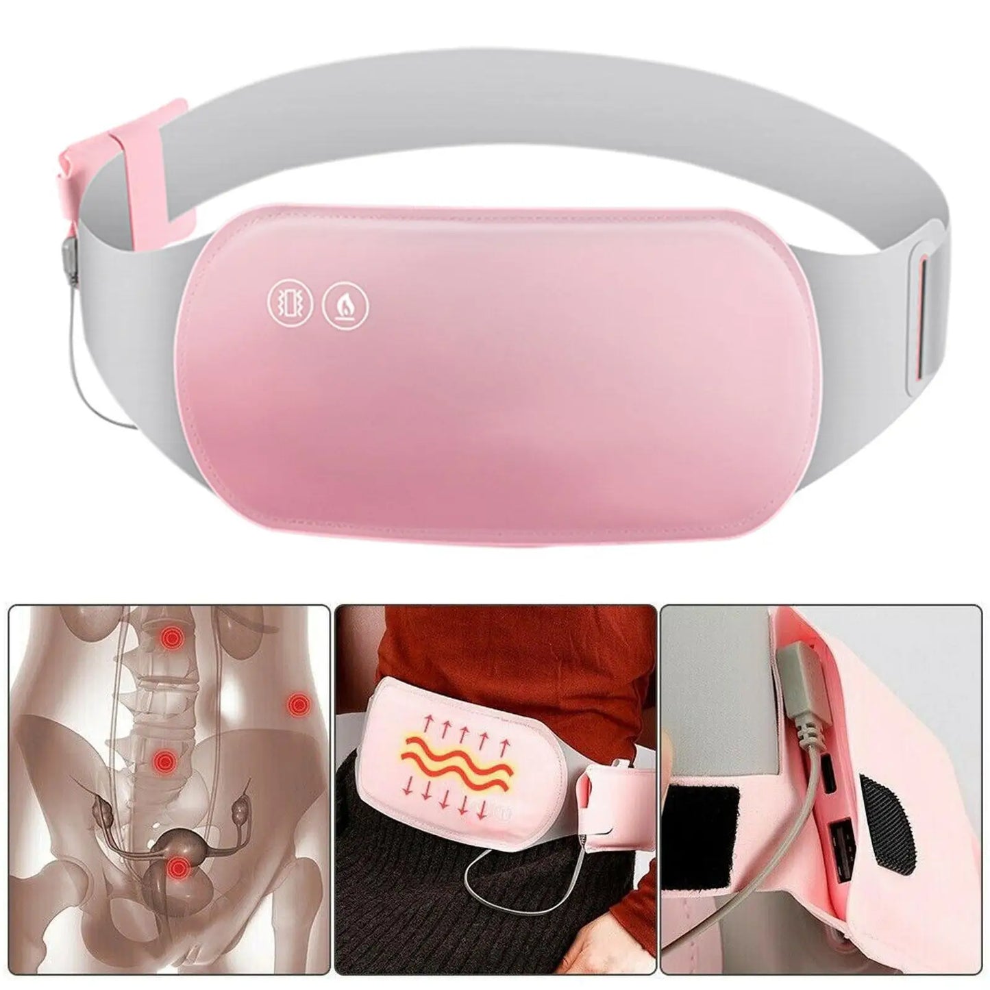 Cinturón Termico para Aliviar Dolor Menstrual