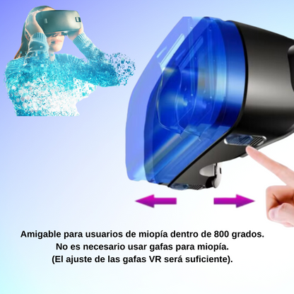 Gafas de realidad Virtual 3D VRG PRO ¡Vive la Realidad como Nunca Antes!